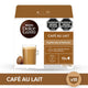 Cápsulas de Café NESCAFÉ® Dolce Gusto® Au Lait - x10 Cápsulas