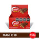 Chocolate con Maní NESTLE® - 10 unidades x 150gr