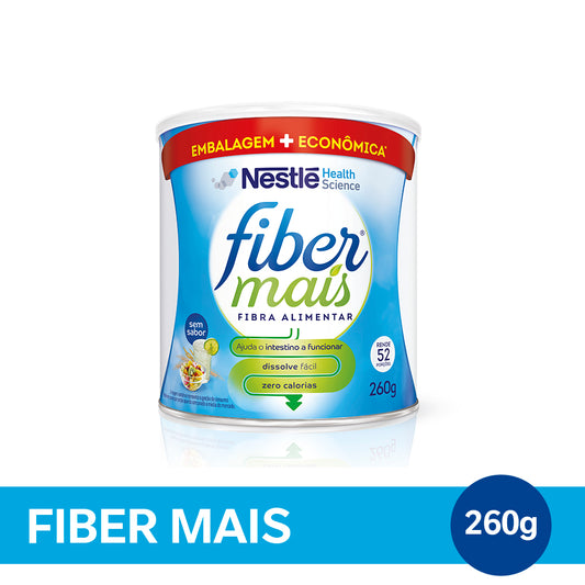 Suplemento de fibras FIBER MAIS Sin sabor - Lata x 260gr