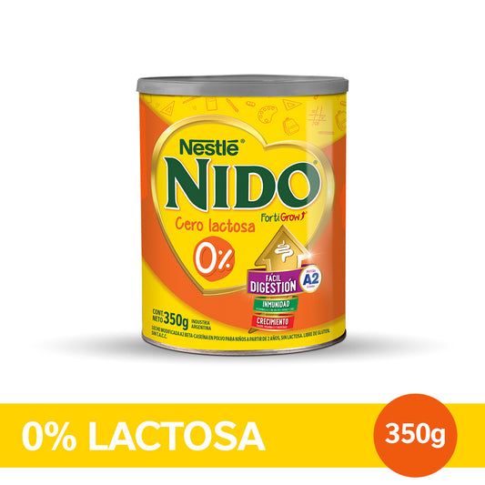 NIDO® Realidad Aumentada Leche Infantil con 0% Lactosa - Lata x 350gr