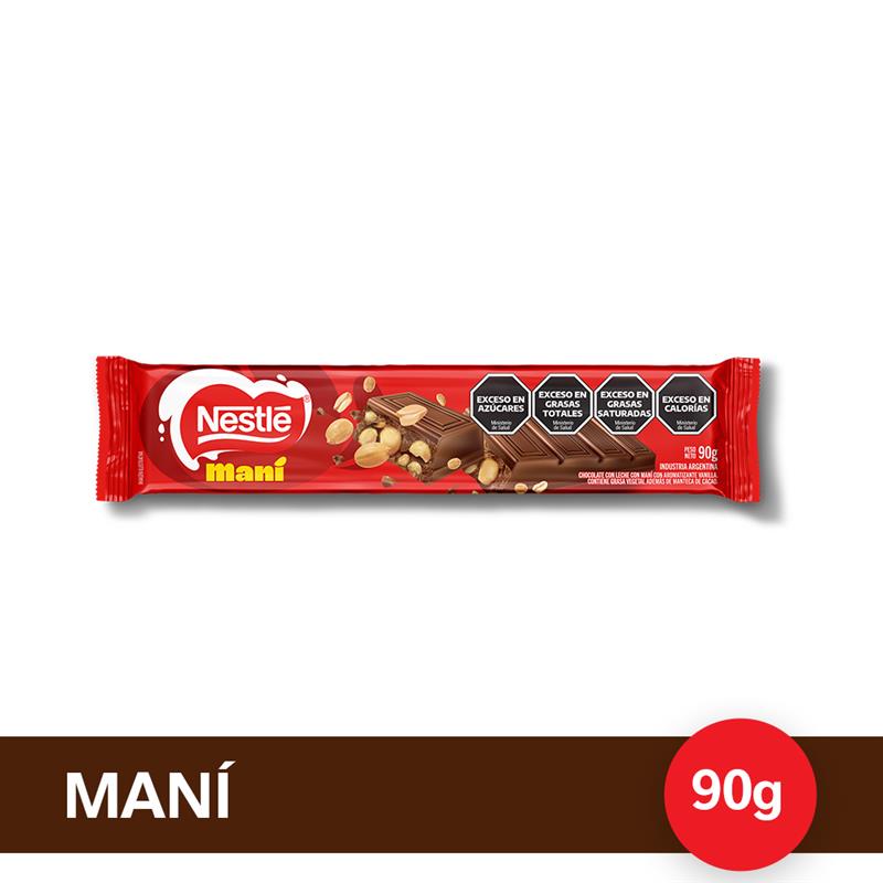 Chocolate con Maní NESTLE® - x 90gr