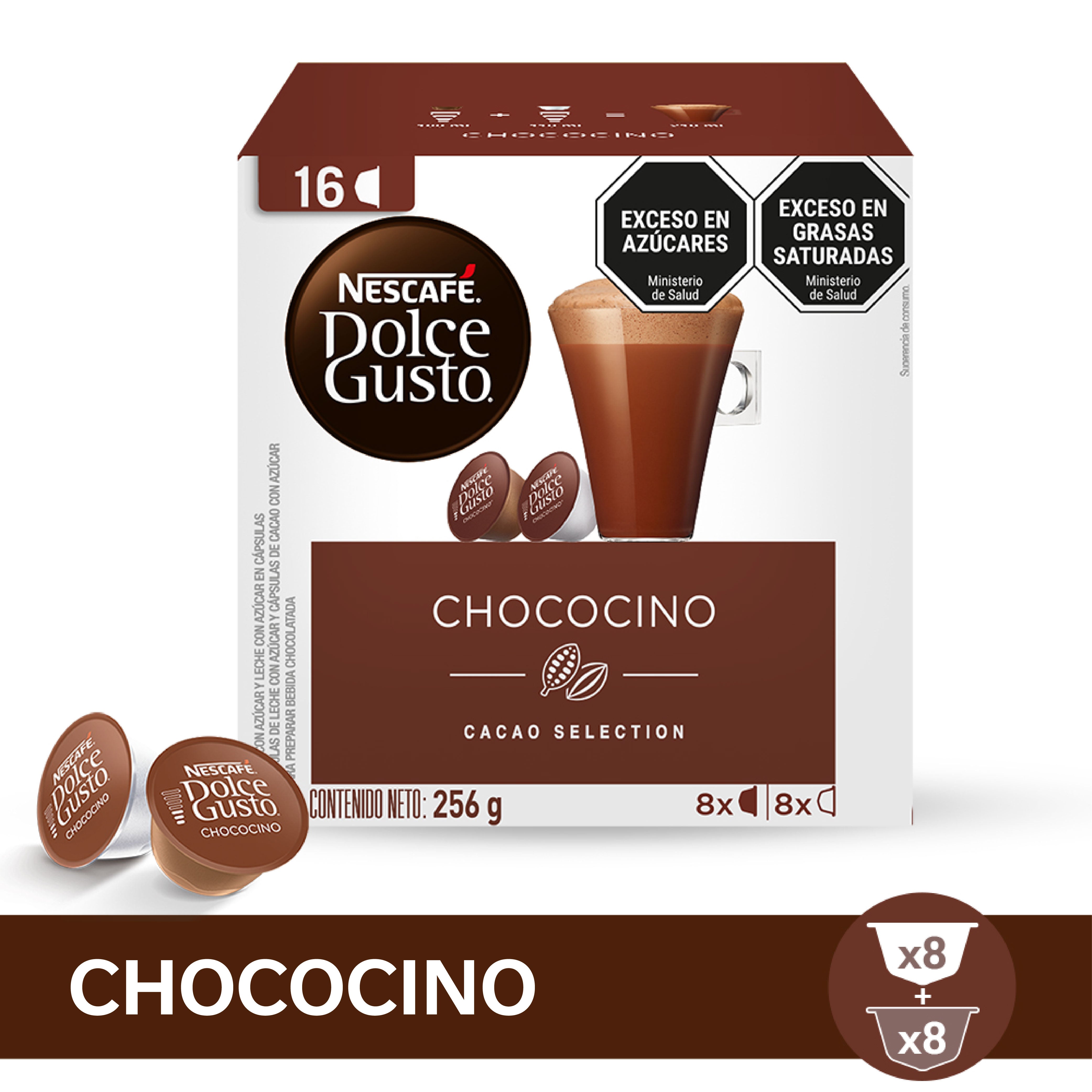 Capsulas Nestle Dolce Gusto Chocochino 12312139