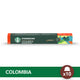 Cápsulas de Café STARBUCKS® Nespresso® Colombia x 10 Cápsulas