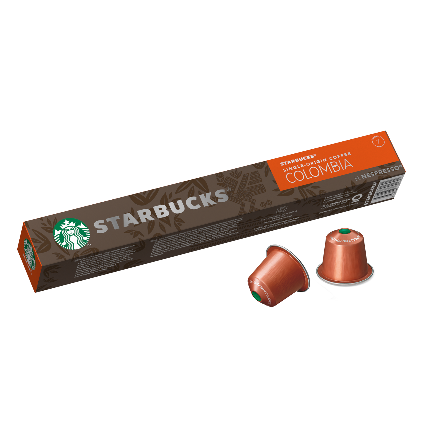 Cápsulas de Café STARBUCKS® Nespresso® Colombia x 10 Cápsulas