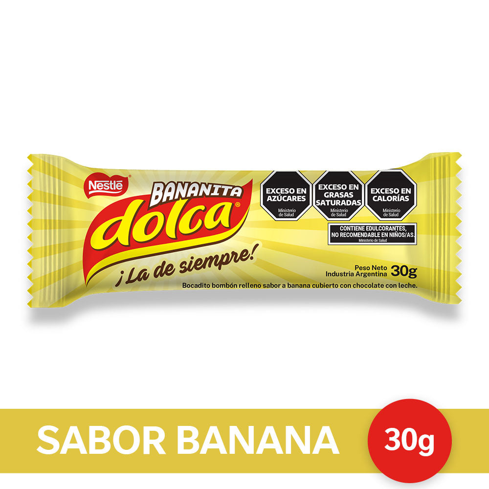 Bananita Dolca NESTLÉ® - 16 unidades x 30gr