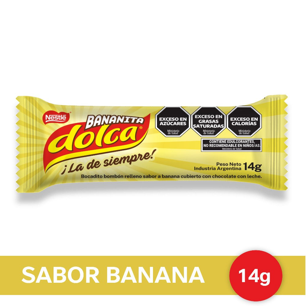 Bananita Dolca NESTLÉ® - 16 unidades x 14gr