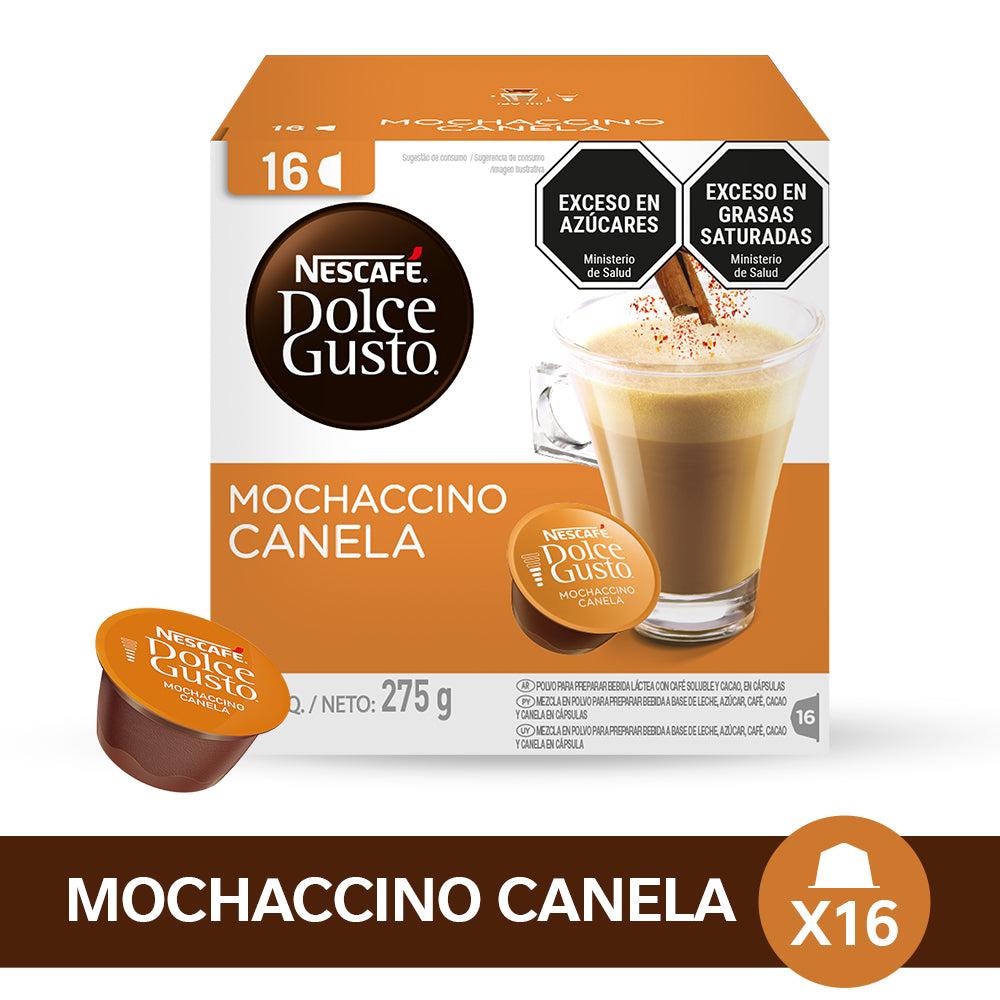 Nescafé Dolce Gusto Café Mocha Sabor Chocolate - 16 Cápsulas Para