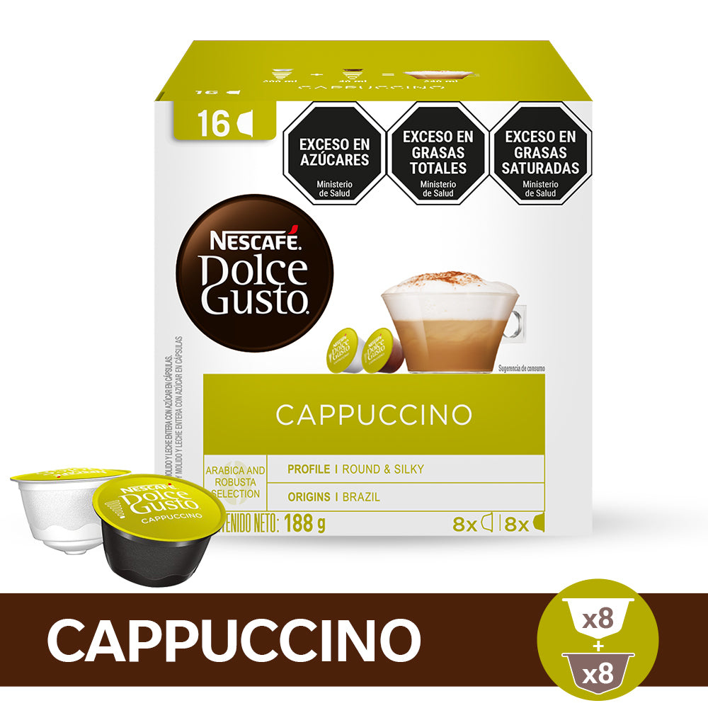 Cápsulas de Café Dolce Gusto Capuccino