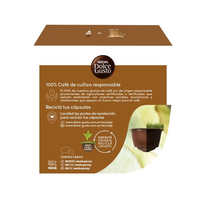 Cápsulas de Café NESCAFÉ® Dolce Gusto® Au Lait - x10 Cápsulas