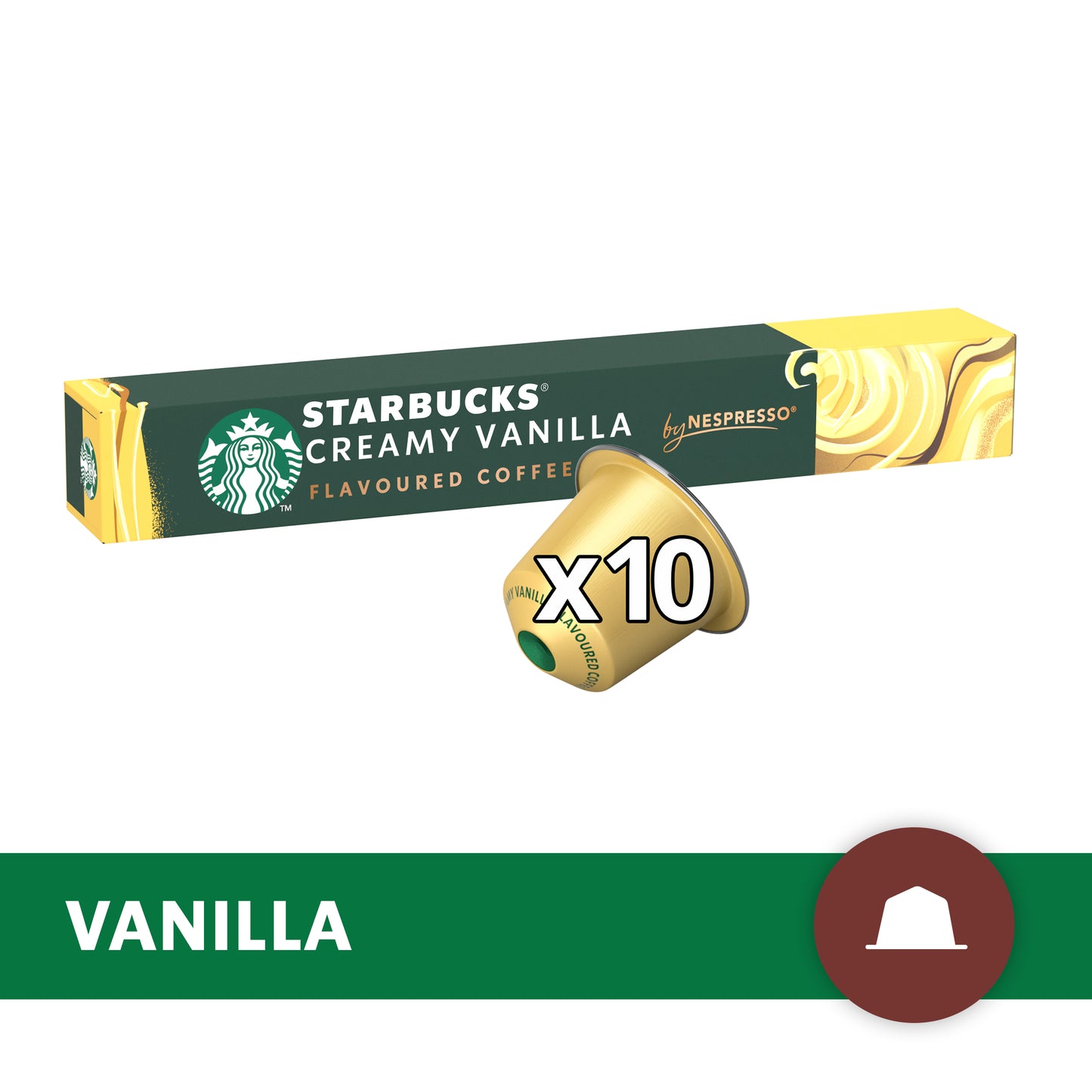 Cápsulas de Café STARBUCKS® Nespresso® Creamy Vainilla x 10 Cápsulas