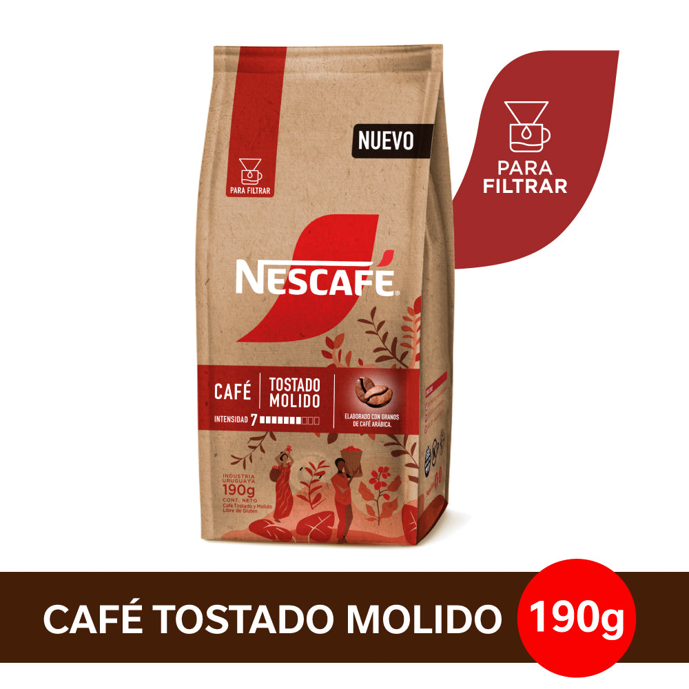 NESCAFE® Tostado y Molido Puro x 190gr