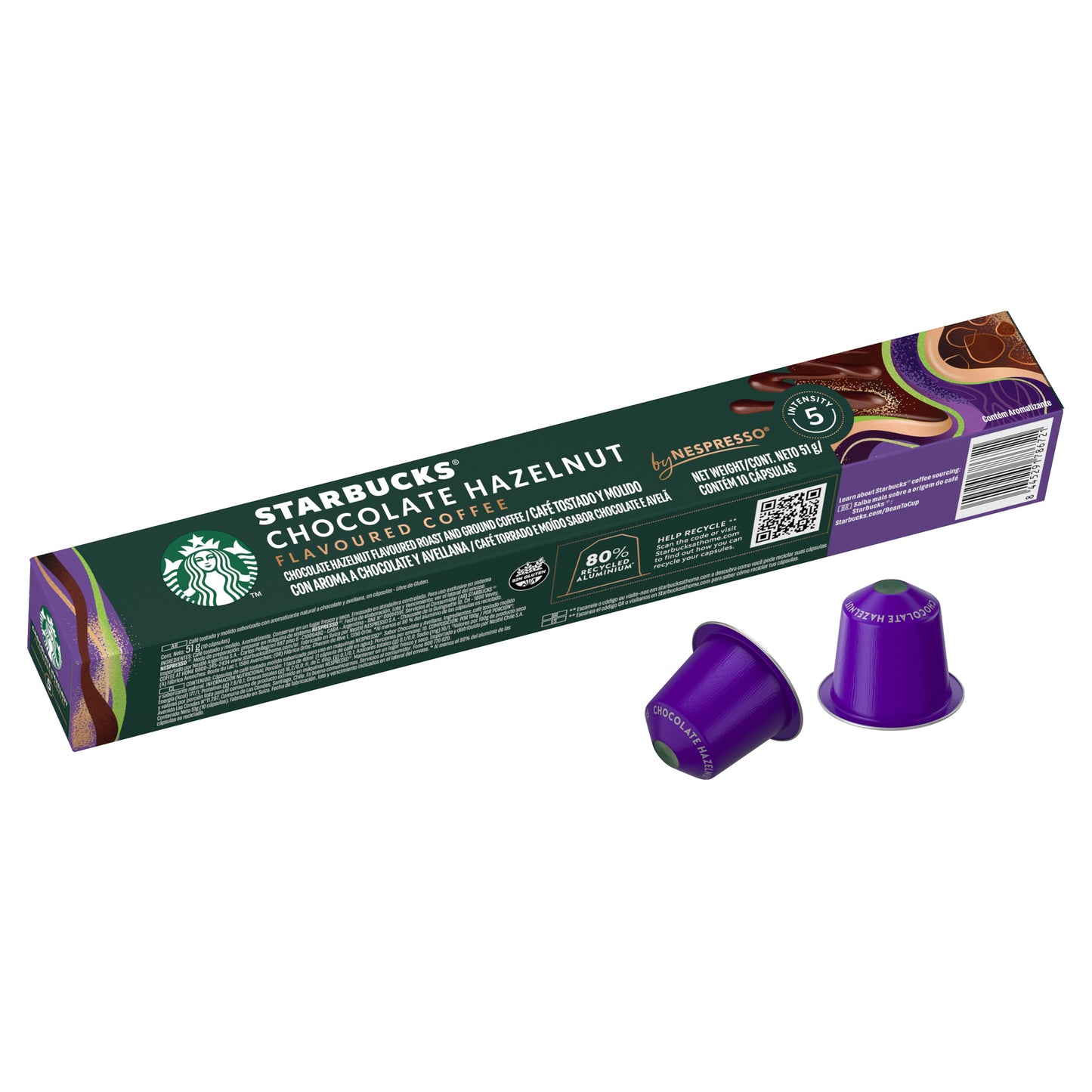 Starbucks® Chocolate Hazelnut by Nespresso®