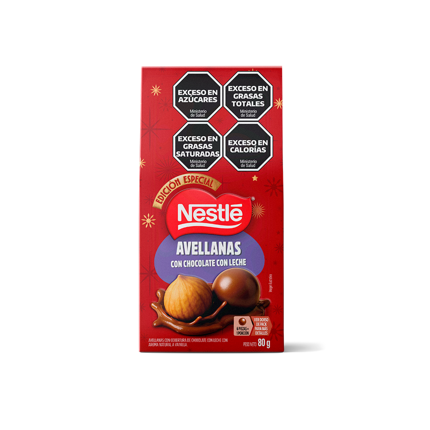 Nestlé Avellanas con Chocolate Leche - 80g