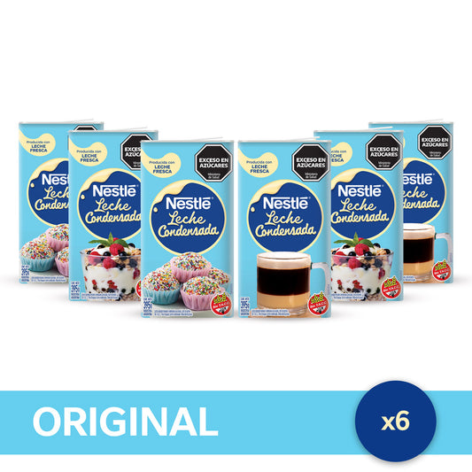 ¡Pack x6! Leche Condensada NESTLÉ® x 395gr.