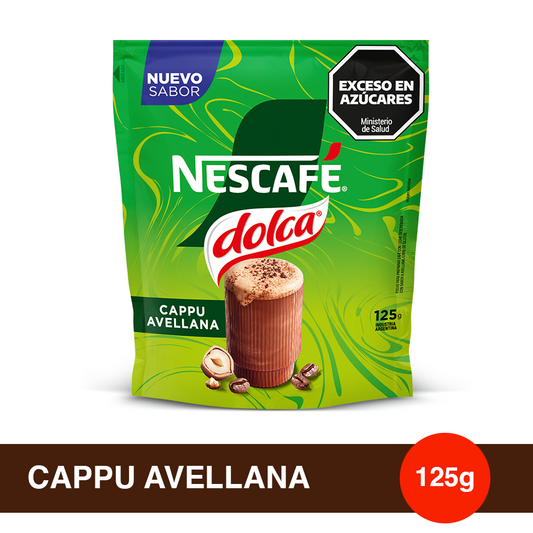 NESCAFÉ® Dolca® Mixes Cappu Avellanas - Doypack x125gr