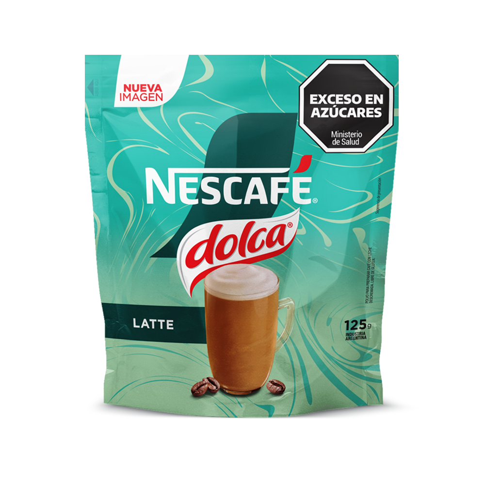 Café Instantáneo NESCAFÉ® Dolca® Mixes Latte - Doypack x125gr