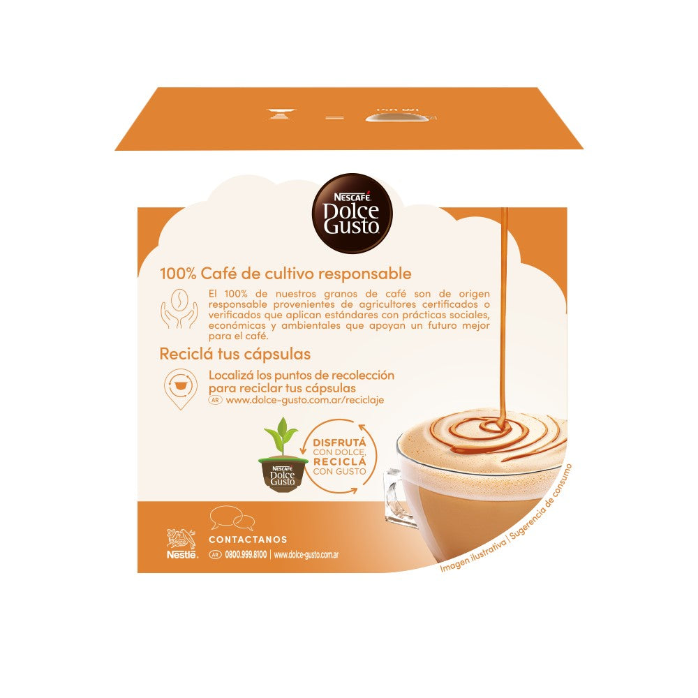 Cápsulas de Café NESCAFÉ® Dolce Gusto® Dulce de Leche - x 10 Cápsulas