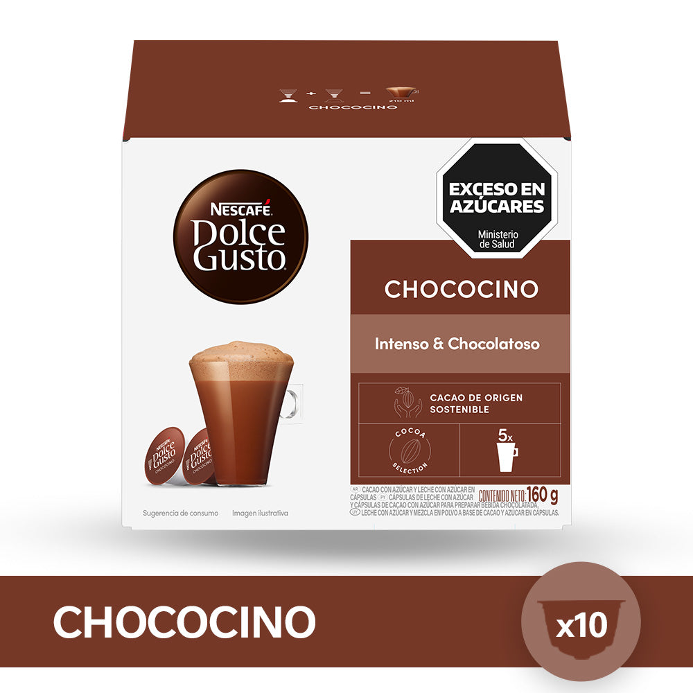 Cápsulas de Café NESCAFÉ® Dolce Gusto® Chococino - x 10 Cápsulas
