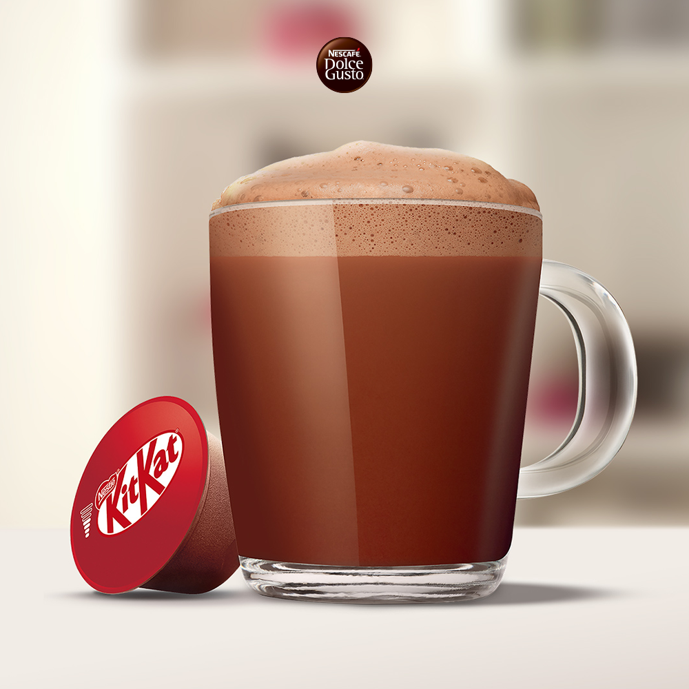 Cápsulas de Chocolate NESCAFÉ® Dolce Gusto® KitKat - x 10 Cápsulas