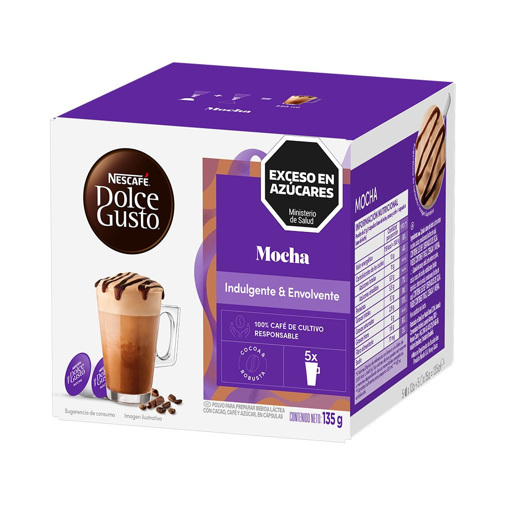 Cápsulas de Café NESCAFÉ® Dolce Gusto® Mocha - x 10 Cápsulas