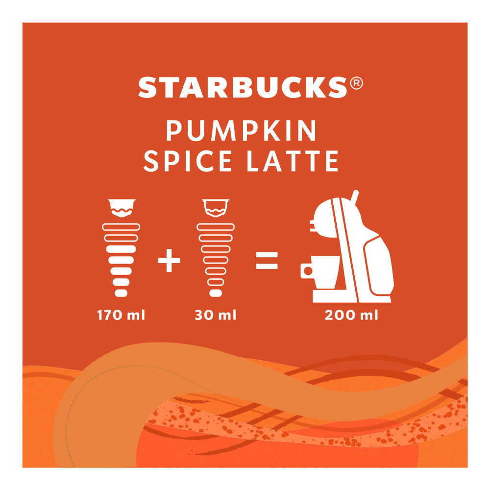 Cápsulas de Café STARBUCKS® By Dolce Gusto® Pumpkin Spice Latte x 12 Cápsulas