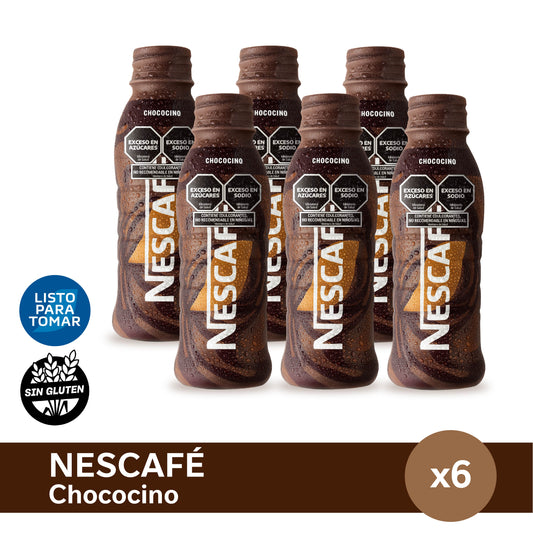 ¡Pack x6! Bebida Nescafé Chococino 270 mL x 6u.