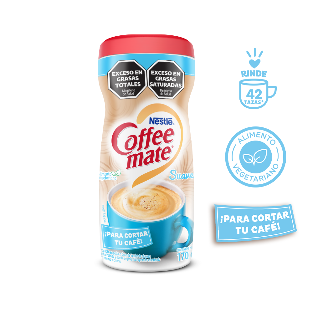 Crema en polvo Nestlé COFFEE-MATE® Liviano - x 170gr