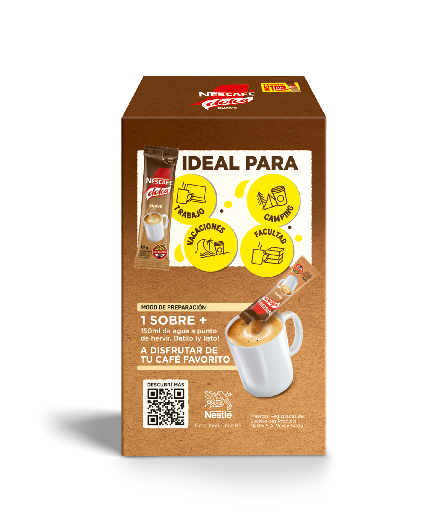 NESCAFÉ® Dolca Suave Sticks x45gr