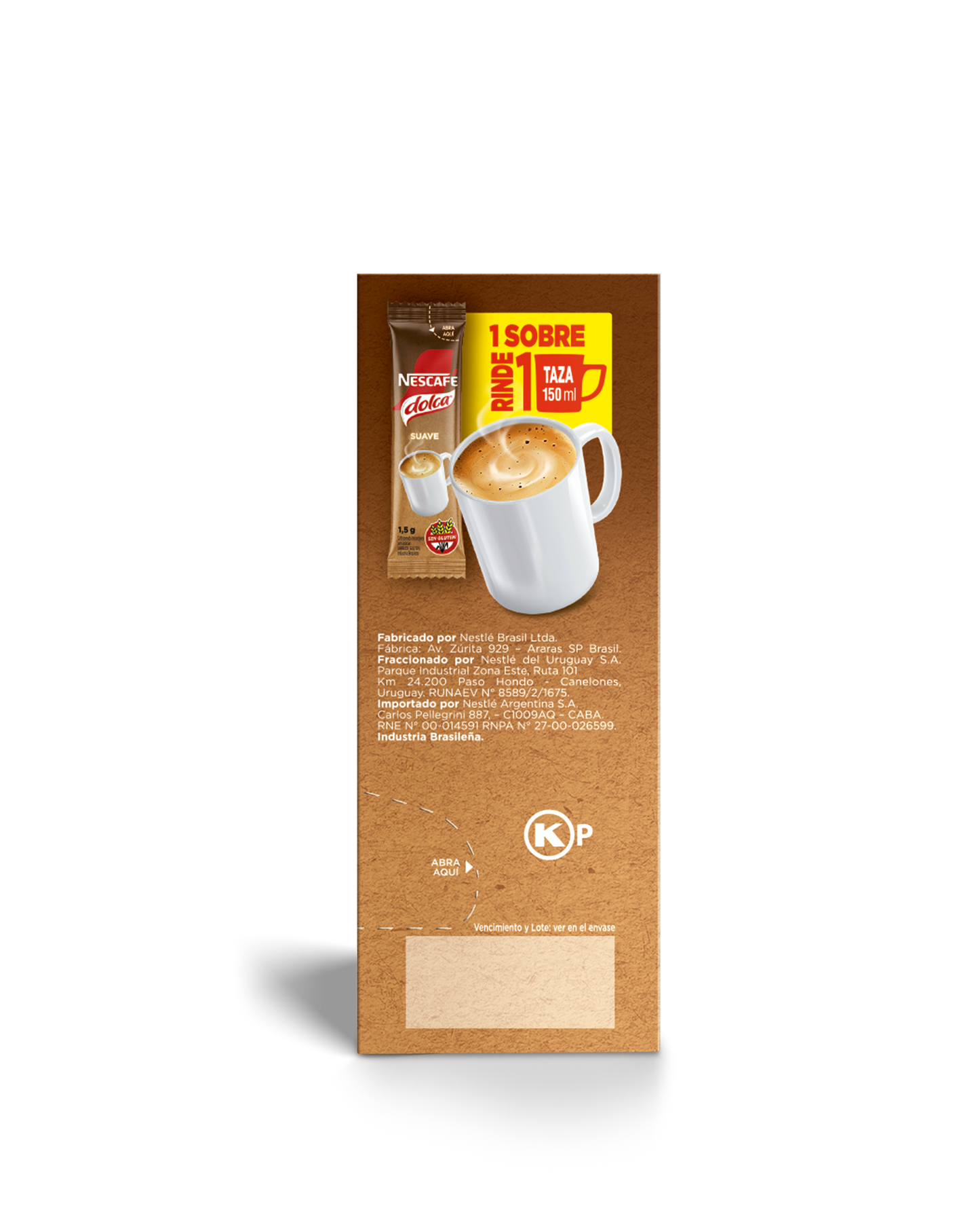 NESCAFÉ® Dolca Suave Sticks x45gr