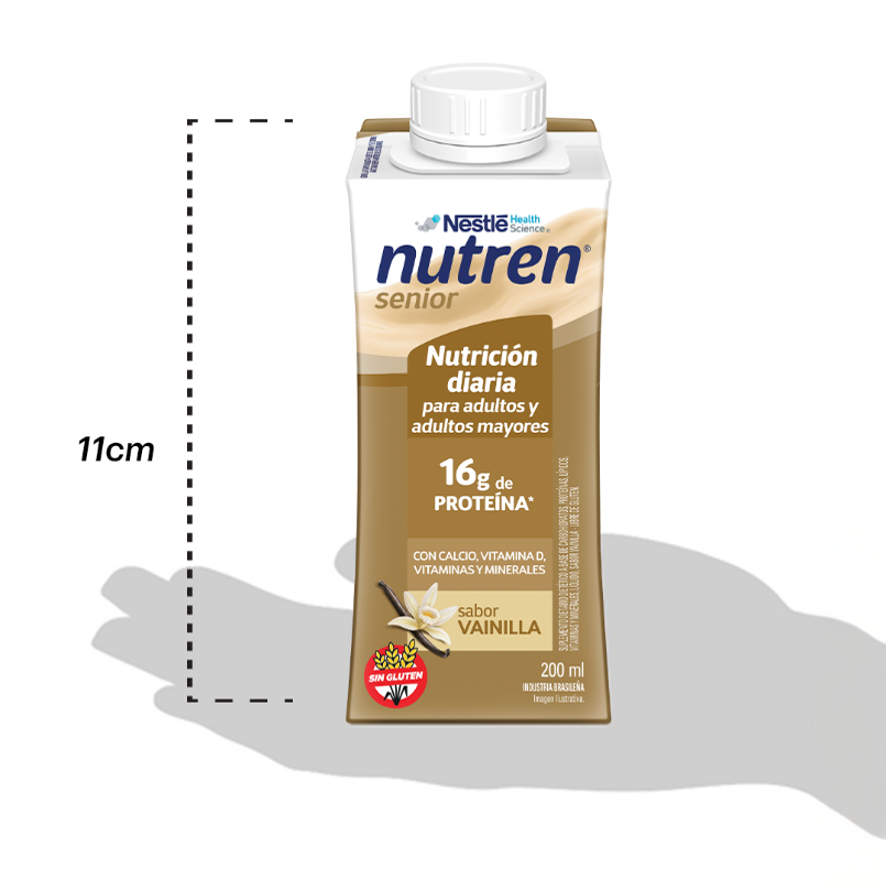 Suplemento nutricional Nutren® Senior RTD Vainilla - Botellita x 200 ml