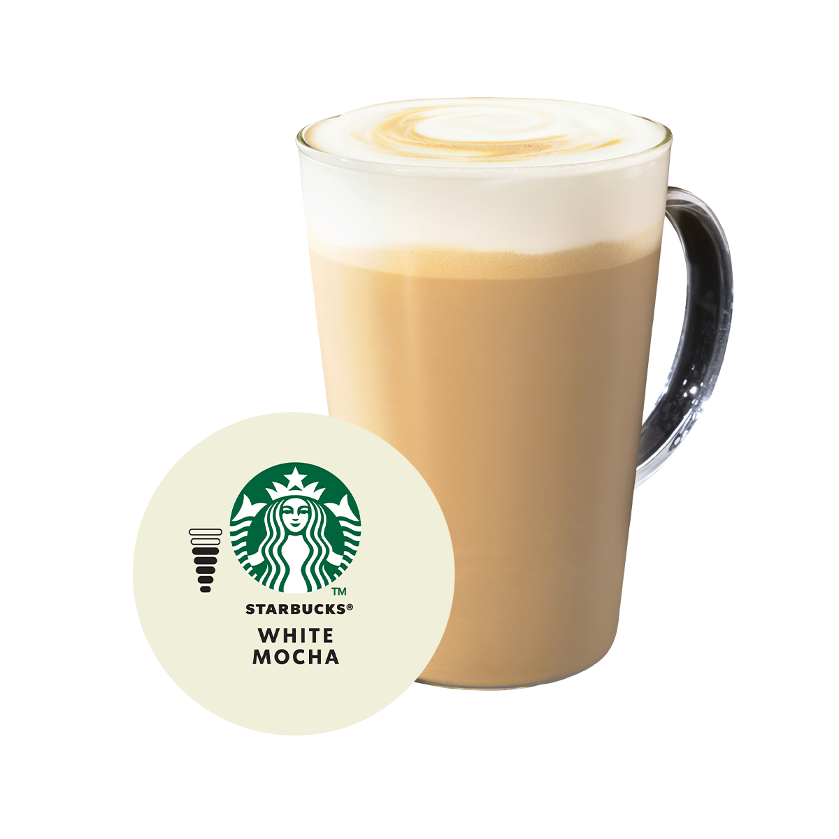 Cápsulas de Café STARBUCKS® By Dolce Gusto® Mocha Blanco x 12 Cápsulas