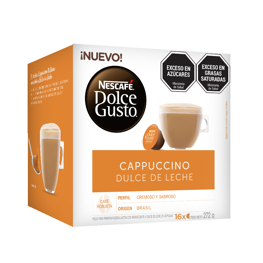Cápsulas de Café NESCAFÉ® Dolce Gusto® Dulce de Leche - x 16 Cápsulas