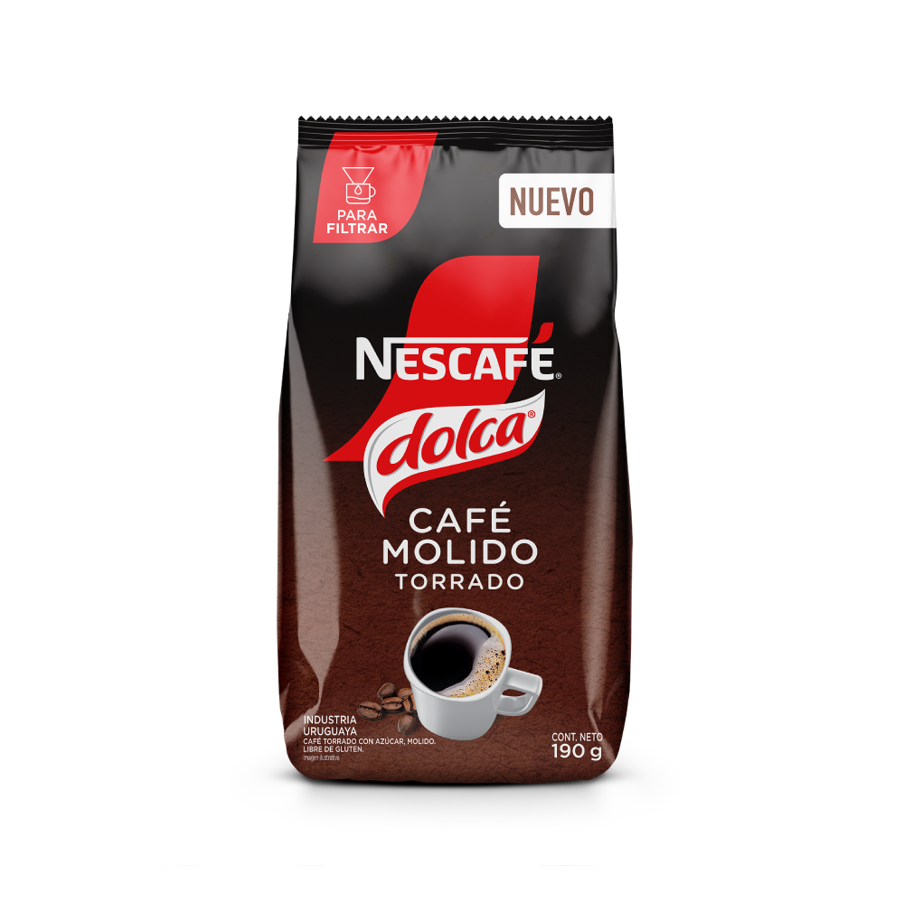 NESCAFÉ® Dolca Tostado y Molido Torrado x 190gr