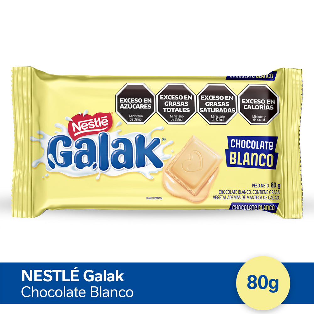 Chocolate Blanco Nestlé Galak® - x 80gr