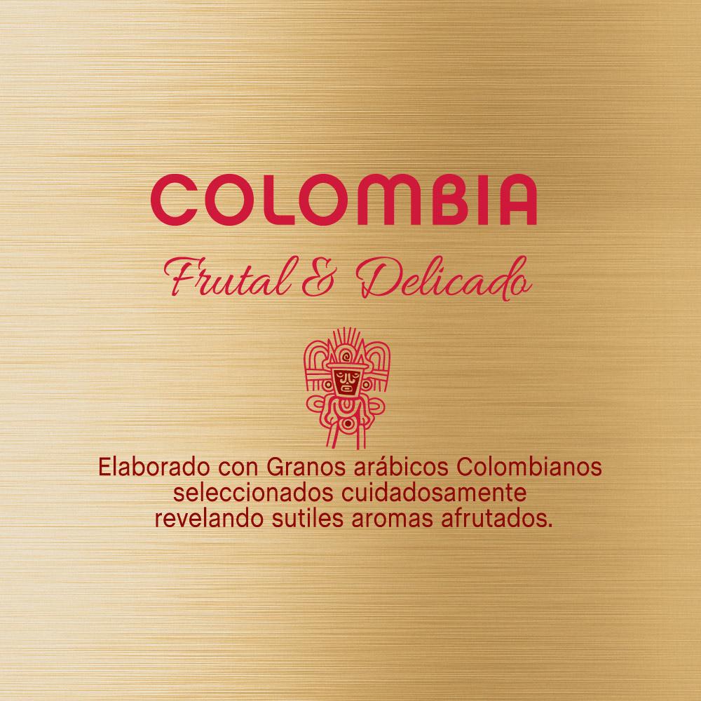 Café Instantáneo NESCAFÉ® Gold Orígenes Colombia - Frasco x100gr