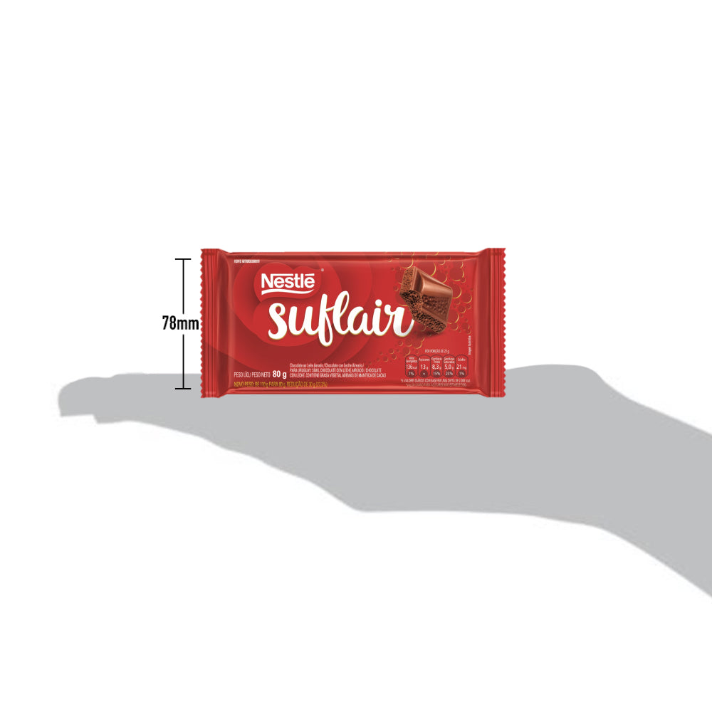 Chocolate Aireado con Leche Suflair® - x 110gr