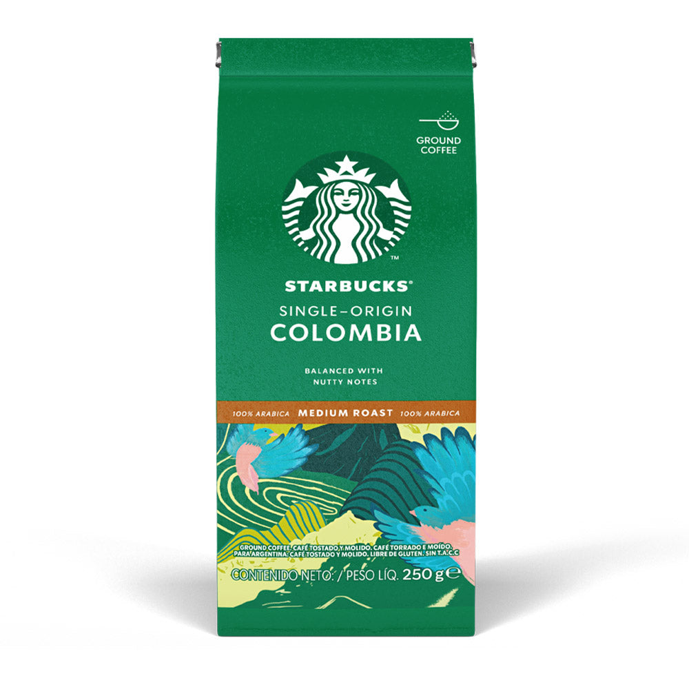 Café Tostado y Molido STARBUCKS® Colombia - Softpack x250gr