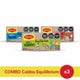 ¡Pack x 3! Caldo MAGGI® Menos Sodio Variedades - 12 x 9,5gr.