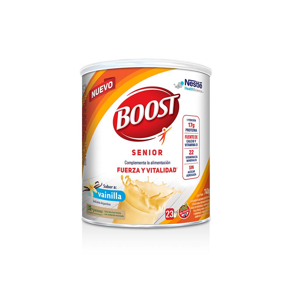 Suplemento nutricional BOOST SENIOR Vainilla - Lata x 740gr