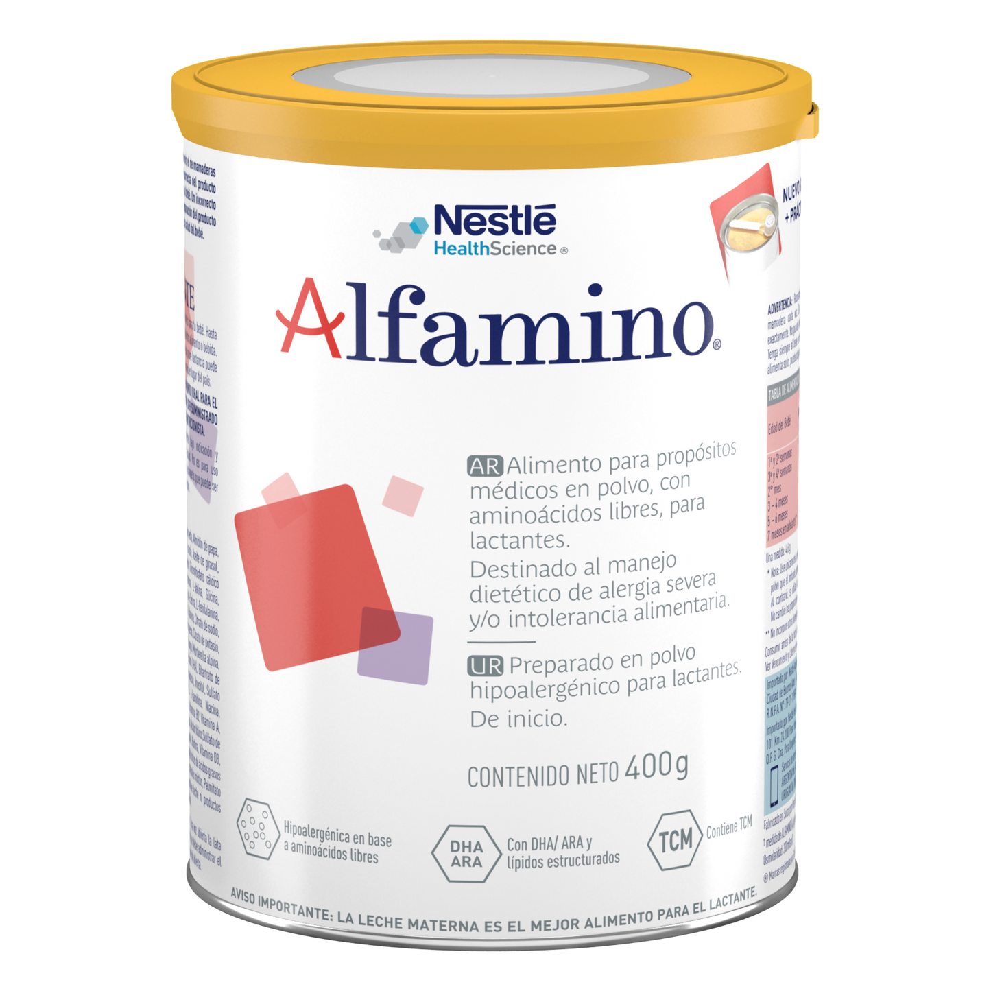 Fórmula ALFAMINO - Lata x 400gr