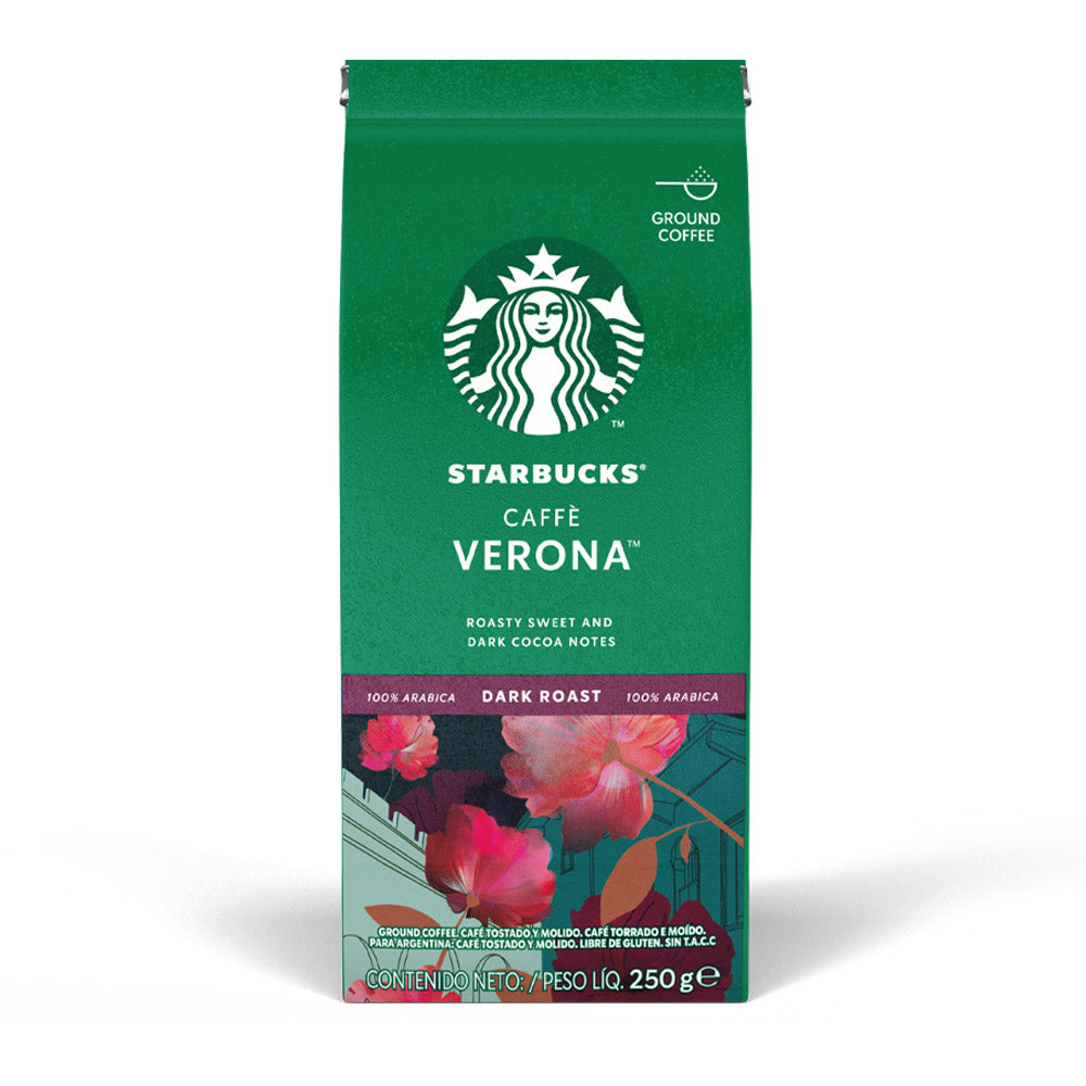 Café Tostado y Molido STARBUCKS® Verona - Softpack x250gr