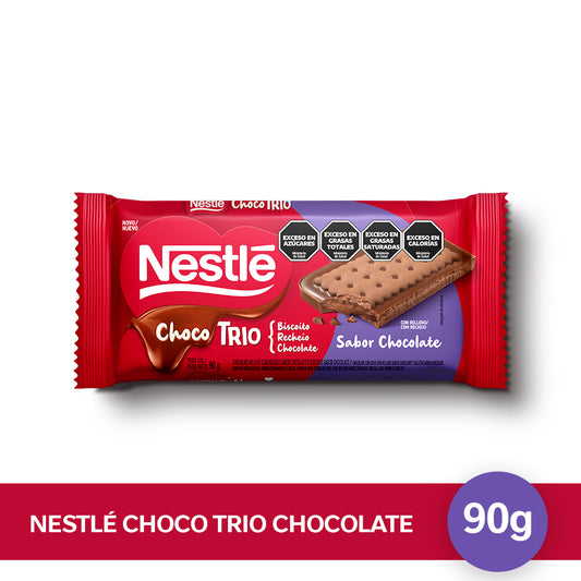 NESTLÉ CHOCO TRIO Chocolate 90gr