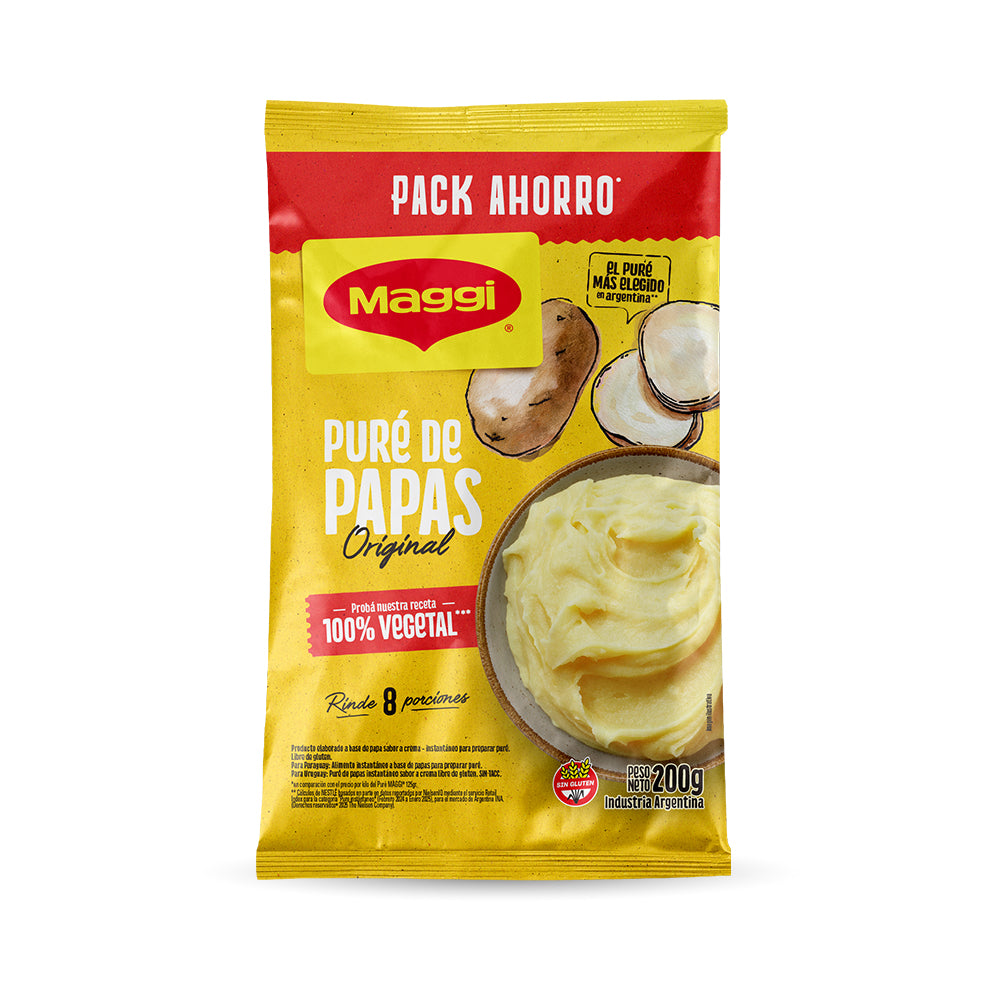 Puré de Papas MAGGI® Cremoso - Flowpack x 200gr
