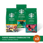 ¡Combo Variedades! Café Tostado y Molido STARBUCKS® x 3 tipos de tueste