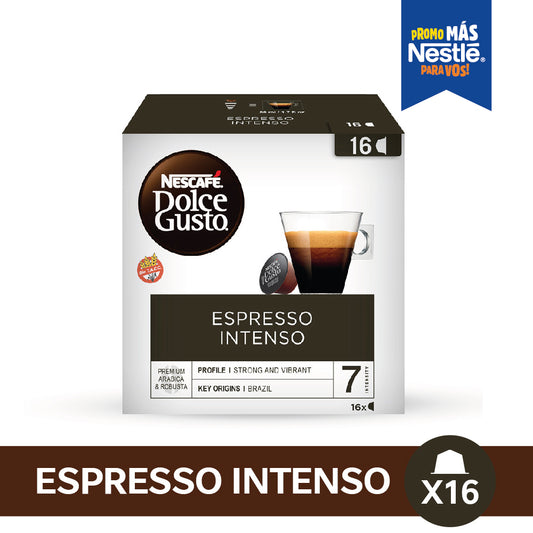 Cápsulas de Café NESCAFÉ® Dolce Gusto® Espresso Intenso - x 16 Cápsulas