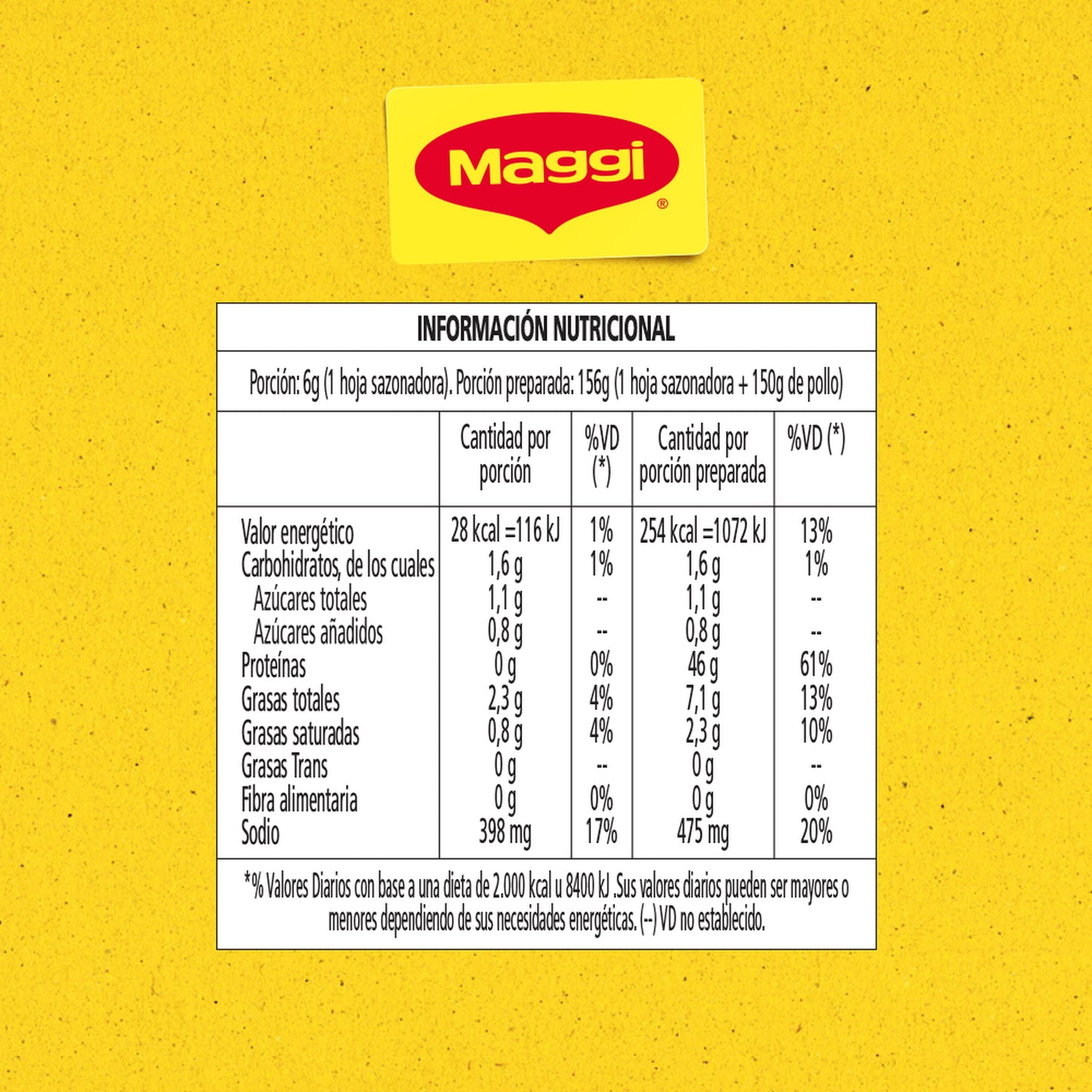 MAGGI® Papelitos Sazonadores a La Leña 23,4gr