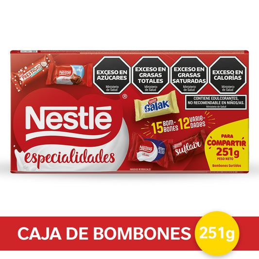 Bombones Nestlé Especialidades® - Caja x 251gr