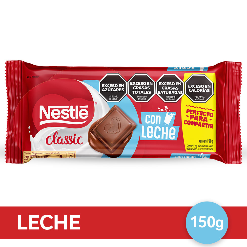 Chocolate con Leche Nestlé Classic® - x 150gr