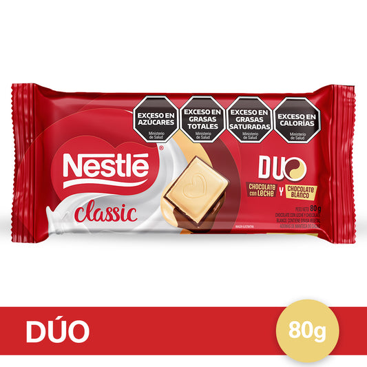 Chocolate NESTLÉ® Classic Duo x 80gr