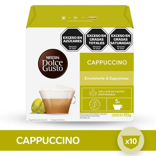 Cápsulas de Café NESCAFÉ® Dolce Gusto® Cappuccino - x 10 Cápsulas